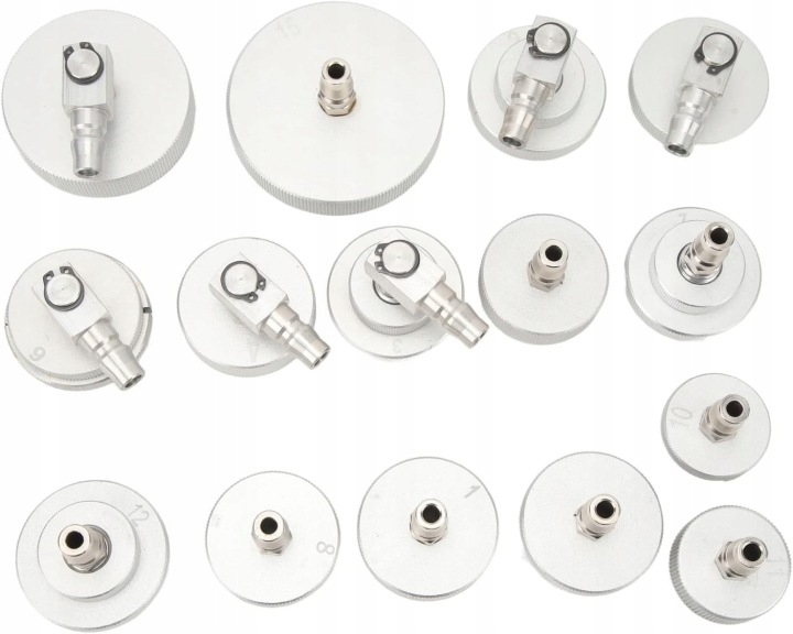 KIT 15 ADAPTEROW VERS ÉCHANGES LIQUIDE DE FREIN ALUMINIUM MAGNUS