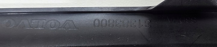 VOLVO XC90 II 2 REVÊTEMENT DOUBLURE MOULURE PARE-CHOCS GAUCHE AVANT 31383800