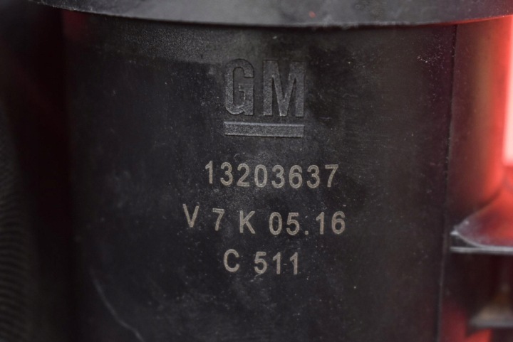 CHÂSSIS FILTRE CARBURANTS 13203637 OPEL ASTRA 3 III H LIFT 1.7 CDTI 110 KM