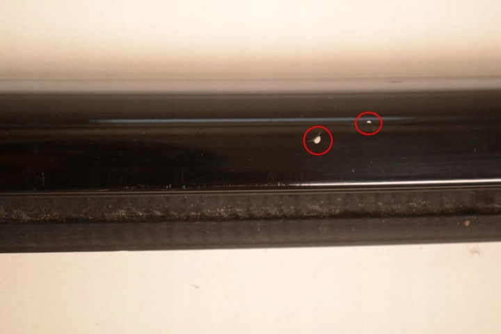 BMW X5 G05 2018 GAUCHE CÔTÉ MOULURE JOINT D'ÉTANCHÉITÉ VITRES PORTES ARRIÈRE