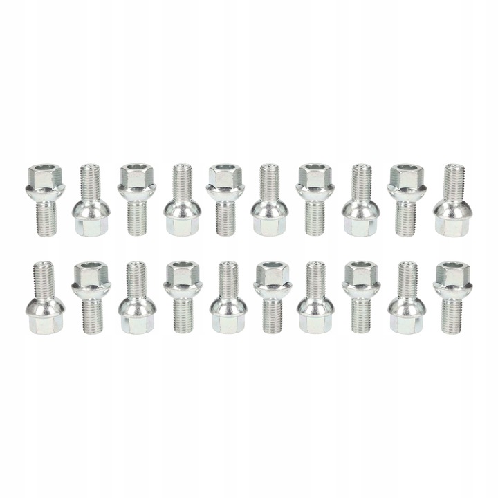 TORNILLOS 12X1,5 PARA DISCOS ACERO BOLA 20MM JUEGO 20SZT 