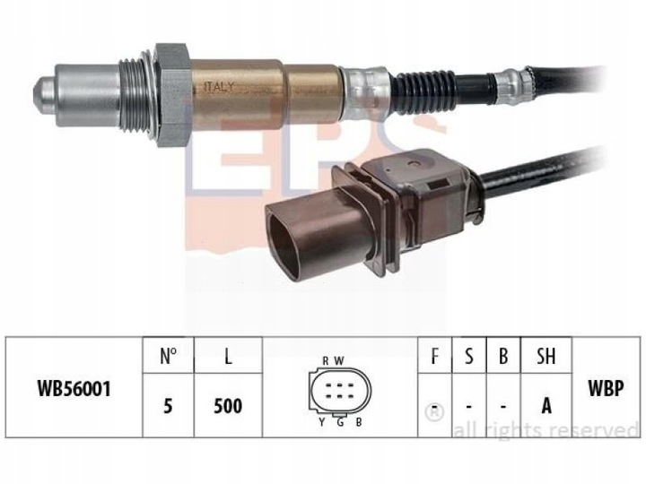 SONDA ALFA ROMEO GIULIETTA 1.4 2.0 10-20 BRERA 2.0 09-10 159 2.0 09-11 