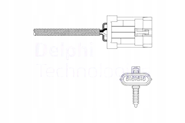 SONDA LAMBDA DAEWOO LEGANZA MATIZ NUBIRA 0.8-2.2 09.98- DELPHI 