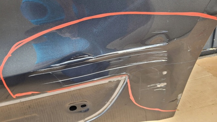 PORTES GAUCHE ARRIÈRE ARRIÈRE PORSCHE MACAN 95B833311