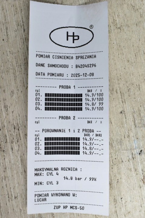 MOTEUR FORD MONDEO MK4 C30 S40 II V50 C70 2.0 145KM AOBA B4204S3 @KOMPRESJA