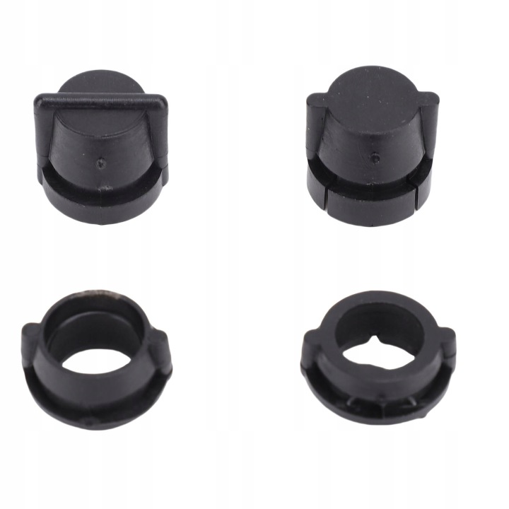 4 PCS SILENT-BLOC CONNECTEUR ESSUIE-GLACES AVANT VITRES POUR JEEP YJ 1987-1995