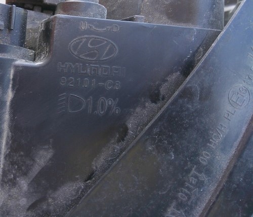 HYUNDAI I20 2 II 14+ GAUCHE AVANT PHARE ORIGINAL 92101-C8000