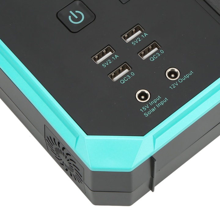 PRZENOSNA ELEKTROWNIA BATTERIE LITOWO-POLIMEROWA 40800 MAH GÉNÉRATEUR VI
