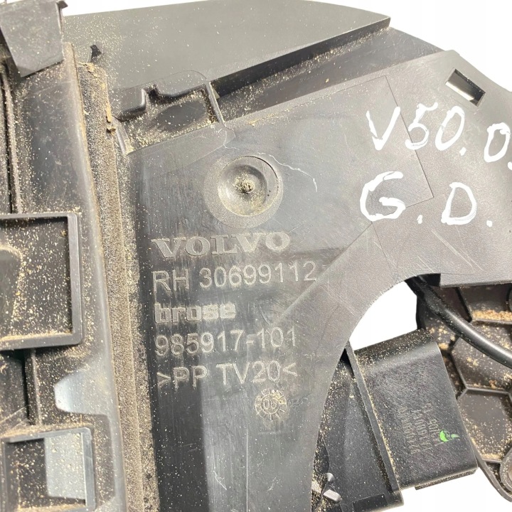 CHÂSSIS SERRURE DROIT ARRIÈRE VOLVO V50 S40 30699112