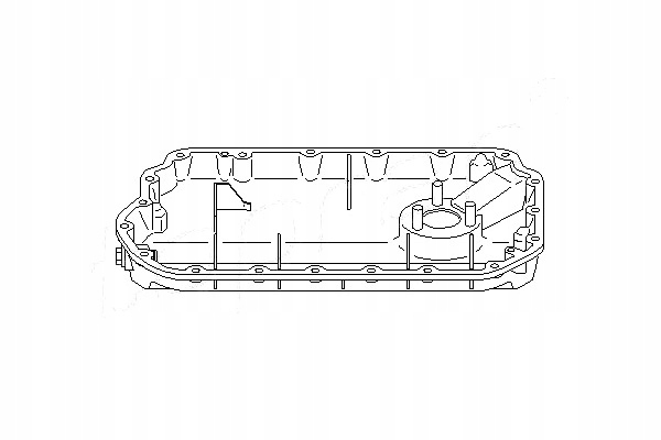 TRAY OIL AUDI A4 A6 SKODA SUPERB I VW PASSAT photo 2 - milautoparts-fr.ukrlive.com