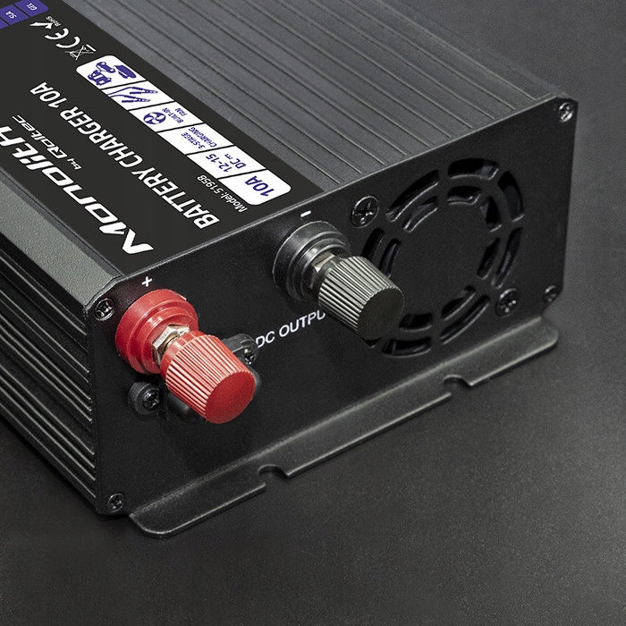 QOLTEC INTELLIGENTE CHARGEUR MONOLITH VERS AKUMULATOROW LIFEPO4 AGM GEL SLA