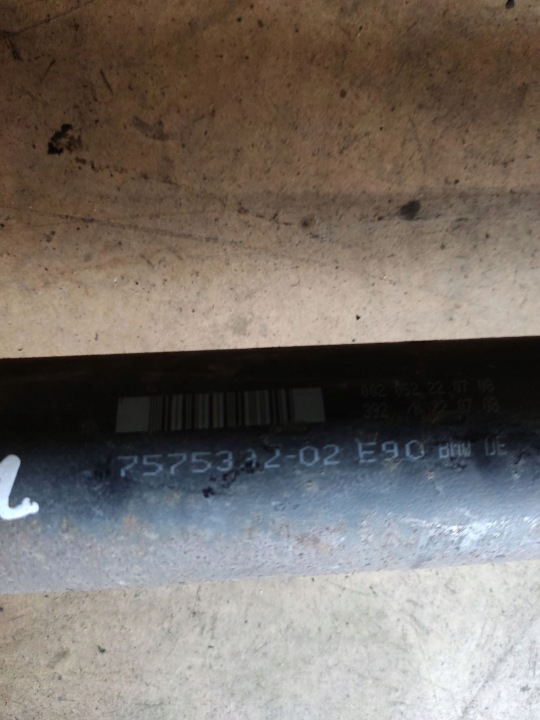 BMW 3 E90 E91 2008 ARBRE DE TRANSMISSION ENSEMBLE 7575392