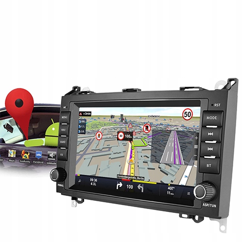 RADIO ANDROID GPS BT VW CRAFTER 2006 DSP 8/128GB 