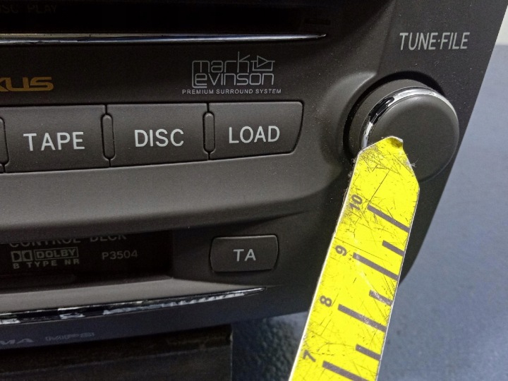 LEXUS GS III MK3 05-08 RADIO NAVIGATION 86111-30550