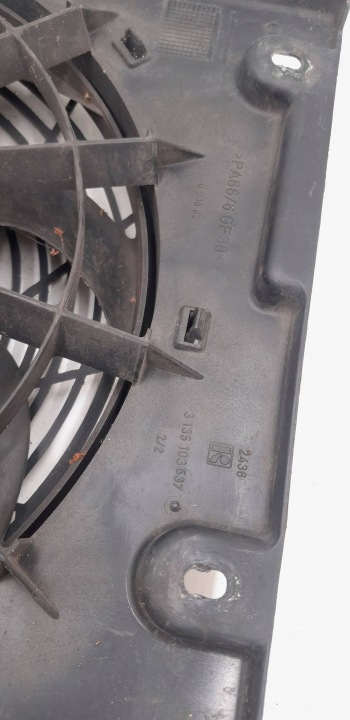 OPEL ZAFIRA A ASTRA II ÉLECTRIQUE VENTILATEUR RADIATEUR 0130303275