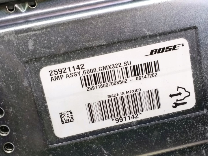 CADILLAC CTS 2009 AMPLIFICATEUR AUDIO