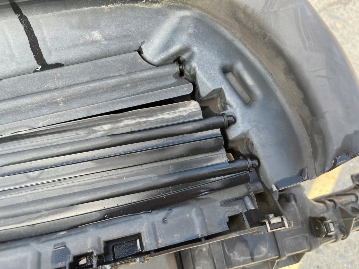 BMW 120D E87 E81 AUTOMATE 2006R PANNEAU AVANT RADIATEUR VENTILATEUR ENSEMBLE