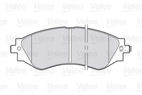 ZAPATAS HAMULCOWE, JUEGO VALEO 301361 