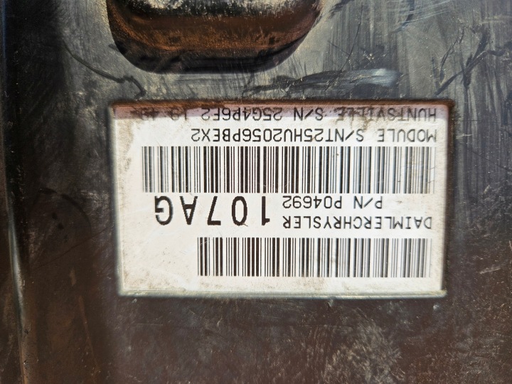 JEEP GRAND CHEROKEE WK 3.0 MODULE BCM P04692138AE