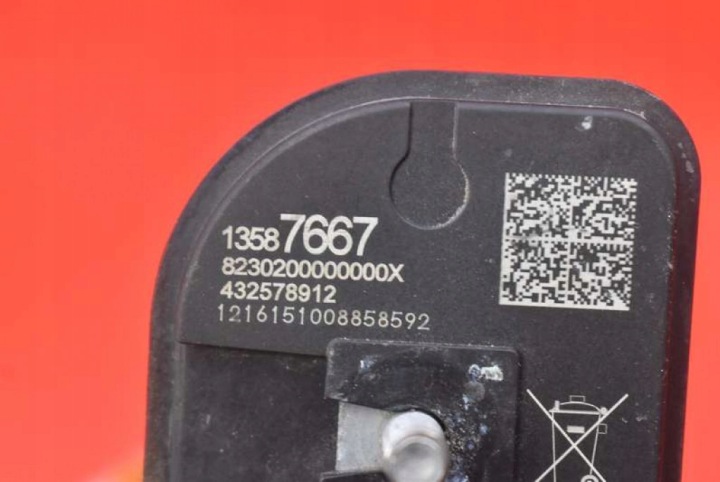 KLAXON ALARME ALARME 13587667 OPEL ASTRA 5 V K 15-20