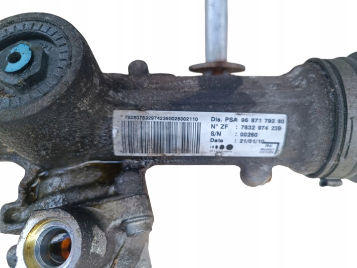 CRÉMAILLÈRE DE DIRECTION CITROEN C5 III X7 9687179280 EUROPE