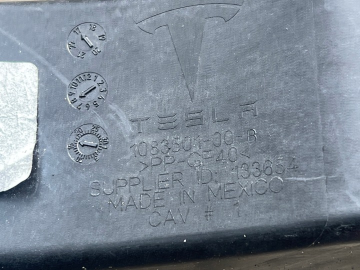 TESLA 3 RENFORCEMENT AVANT 1110240-00-B