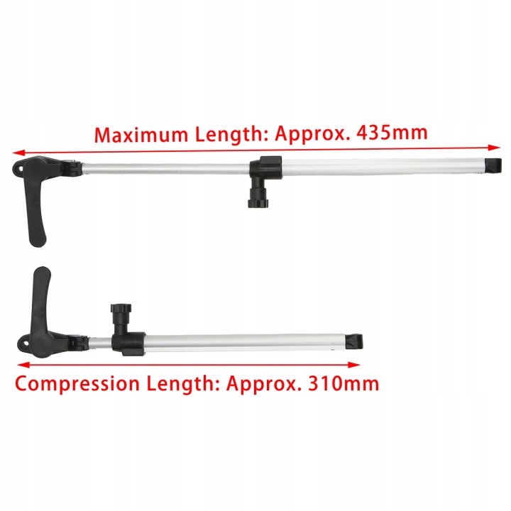 2 CV SUPPORT ÉLÉVATEUR VITRES 310MM DROIT CAMPING-CAR