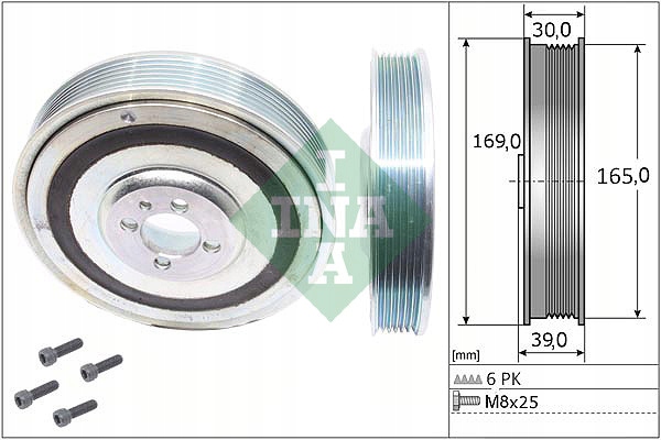 RUEDA POLEA INA 544 0080 20 