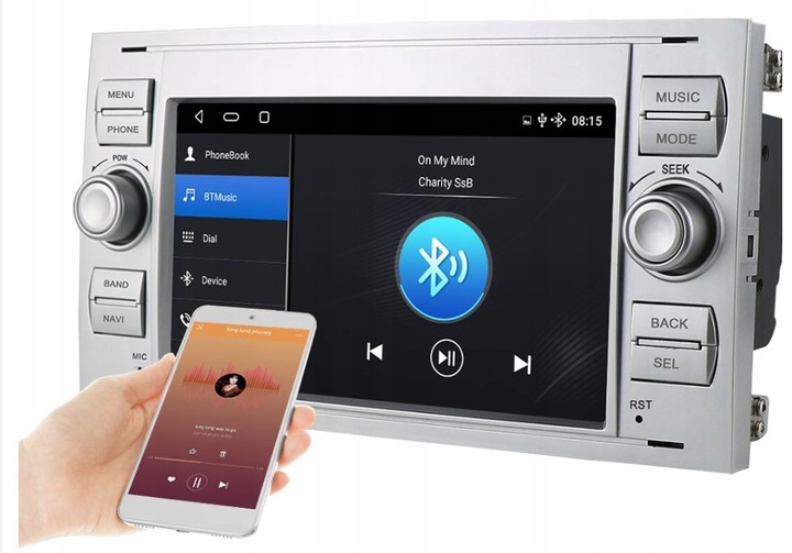 RADIO 2DIN ANDROID FORD MONDEO S-MAX FOCUS C-MAX 