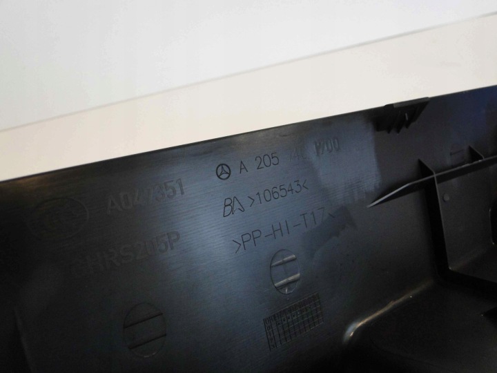 MERCEDES W205 205 UNIVERSEL CHÂSSIS SERRURE COUVERCLES DE COFFRE
