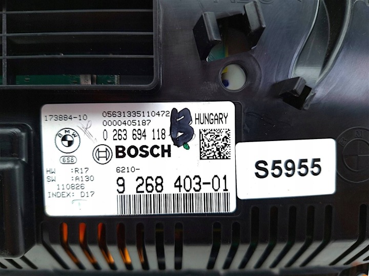 COMPTEUR BMW 7 F01 F02 F03 F04 9268403