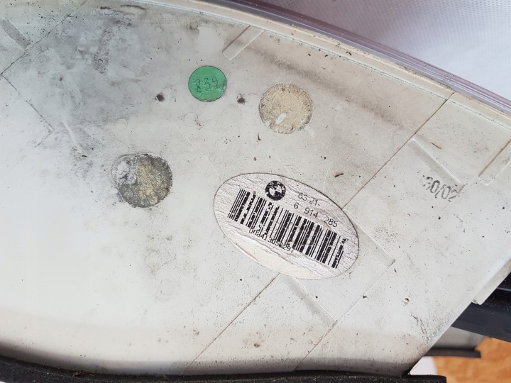 BMW E65 PHARE GAUCHE ARRIÈRE GAUCHE ARRIÈRE 6914285