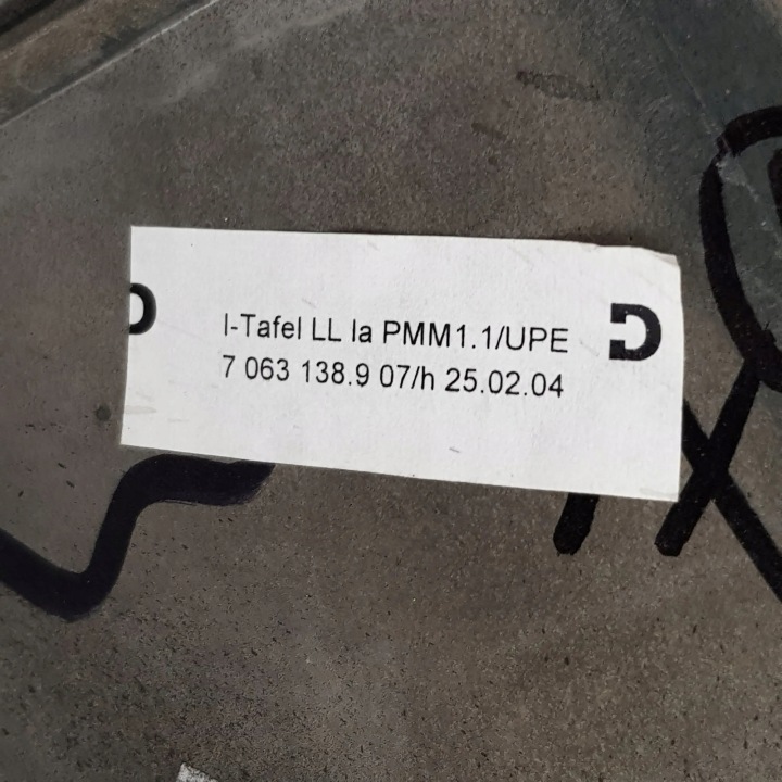 CONDUITES D'AIR TABLEAU DE BORD INSTRUMENTATION BMW 5 (E60) 6910732 3.0L DIESEL 160KW 2004