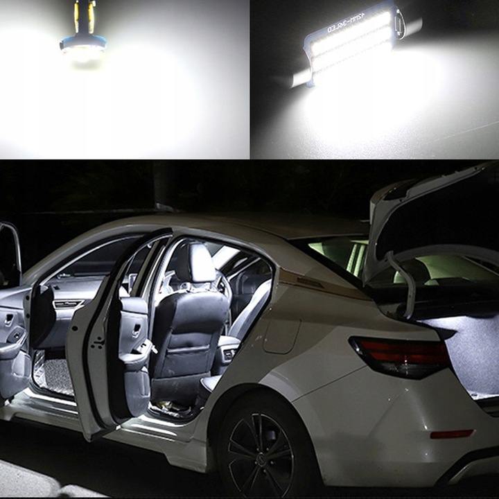 JUEGO ILUMINACION INTERIOR DIODO LUMINOSO LED VW GOLF MK 5 6000K 