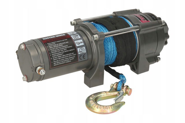 WYCIAGARKA QUAD ATV EWP2500 1134 KG 12-24V CÂBLE SYNTHÉTIQUE