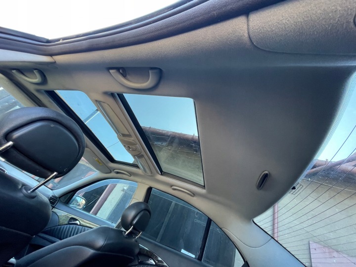 TOIT VERRE VITRE PANORAMA SOLAR PAVILLON AMPOULES MERCEDES W211 BERLINE JEU
