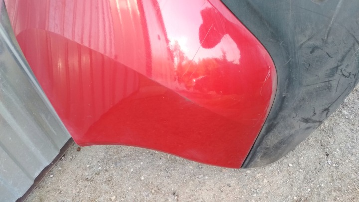 PEUGEOT 3008 2009- PARE-CHOCS ARRIÈRE ARRIÈRE ARRIÈRE SPOILER RZGOW GLACE