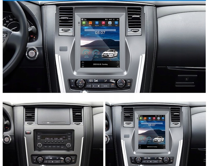 RADIO GPS ANDROID NISSAN PATROL 2012-2018 2GB 