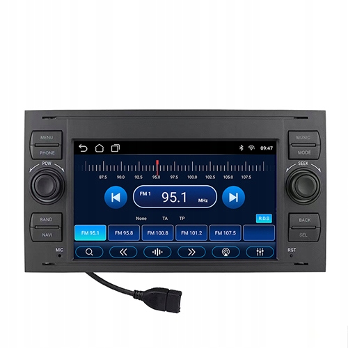 RADIO 2 DIN ANDROID FORD FOCUS MONDEO GALAXY C-MAX 