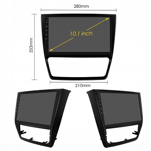 RADIO GPS ANDROID SKODA YETI 2009-2018 SIM 6/128GB 