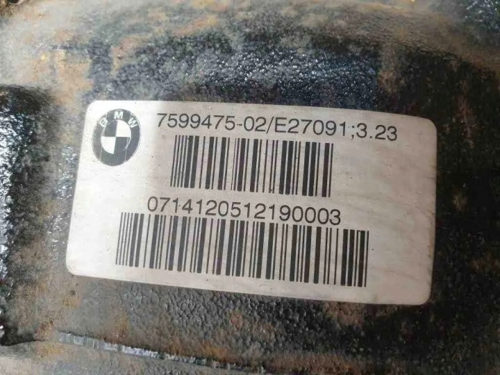 RÉDUCTEUR DE VITESSE ARRIÈRE BMW 3 (F30, F80) 7599475 2.0L DIESEL 2013