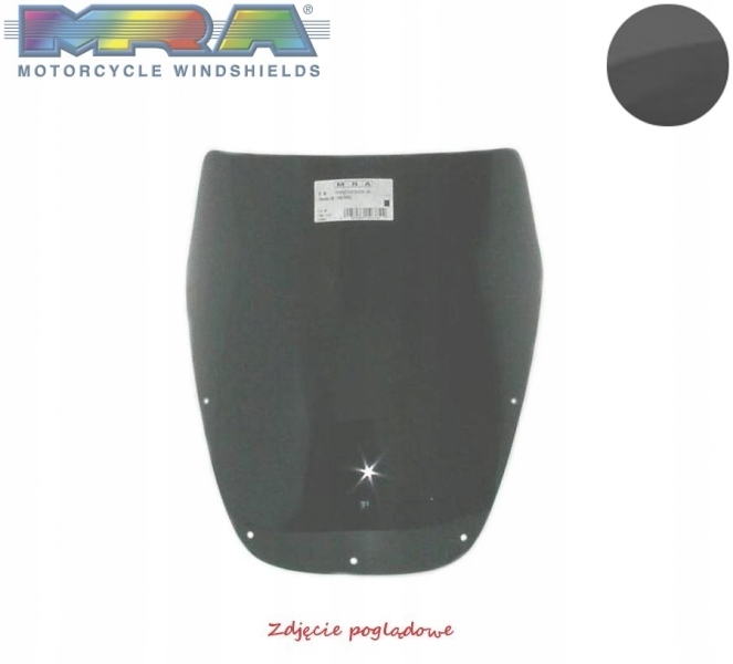 VENTANAS MOTOCICLETA MRA DUCATI 851, 851S3, 1989-1991, FORMA T, NEGRA 