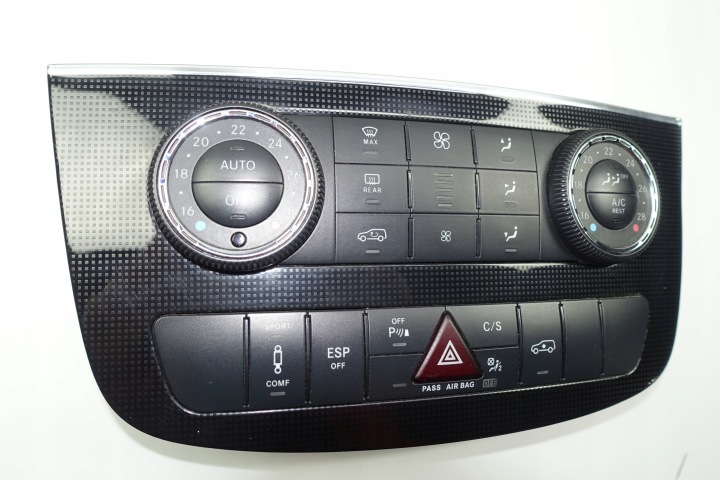 MERCEDES W251 PANNEAU CLIMATISATION CONTRÔLEUR 2518707289 CHÂSSIS W164