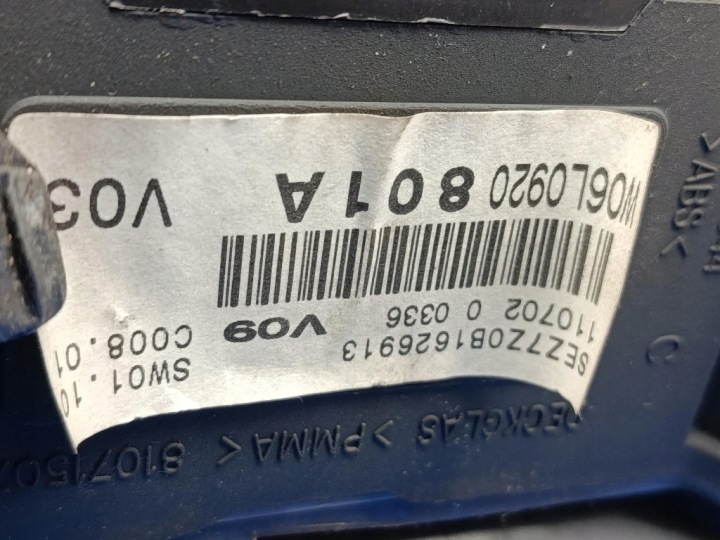 SEAT IBIZA III 6L 1.4TDI COMPTEUR TABLEAU DE BORD 6L0920801A VDO110080104010A 278TYS