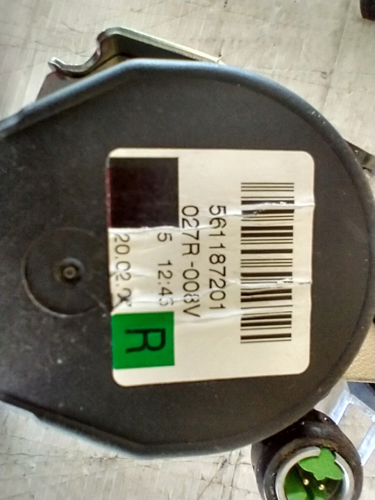 MERCEDES W211 E-KLASA CEINTURE DE SÉCURITÉ DROIT ARRIÈRE ARRIÈRE 561187201