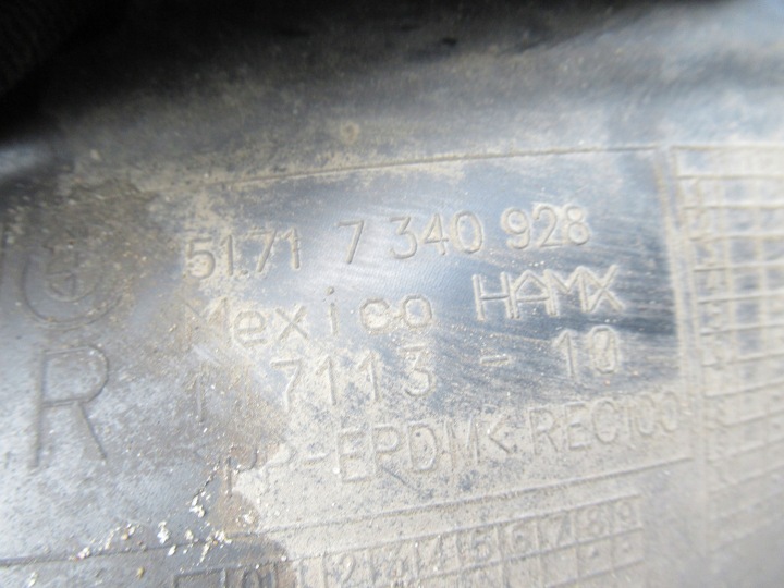 BMW G20 PASSAGE DE ROUE DROIT AVANT ARRIÈRE PIÈCE 7340928