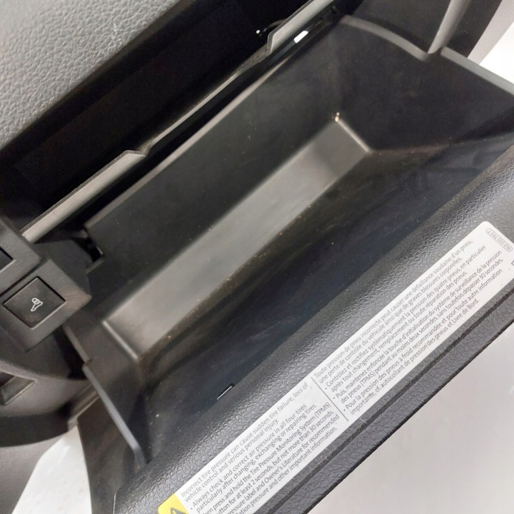 VOLKSWAGEN VW PASSAT B7 USA BOÎTE À GANTS PASSAGER NOIR 561857938