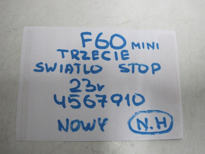 AMPOULE LANTERNE STOP MINI F60 23R 4567910 NEUF