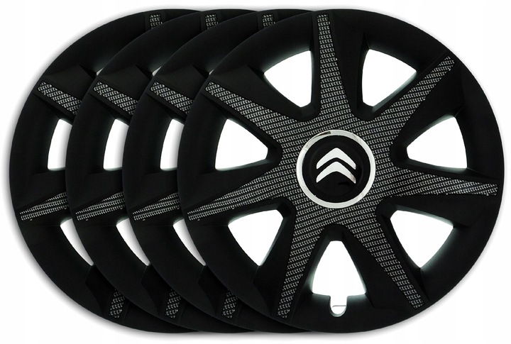 TAPACUBOS 15'' CITROEN NEMO BERLINGO C3 C4 C5 C6 RC+ 