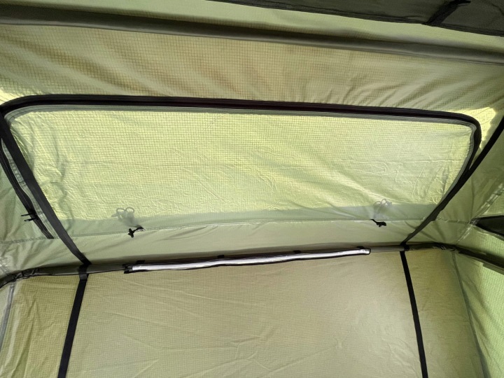 TENTE DE TOIT ESCAPE ALASKA 140 CAMPING 4X4 VERT 2-3 PERSONNEL